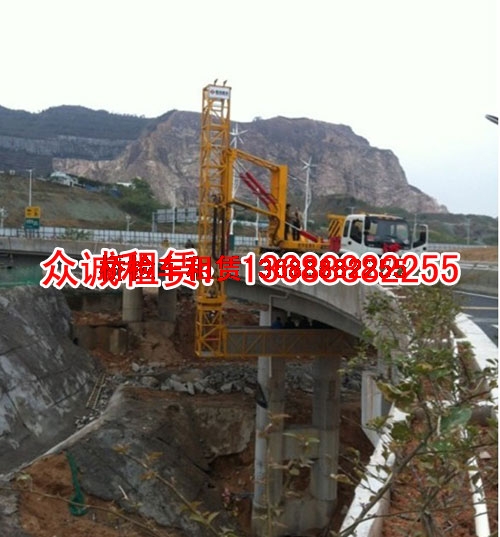 眾誠設備租賃長期供應廣西桂林橋梁檢測車出租