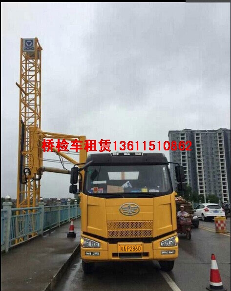 浙江金華橋梁檢測車出租